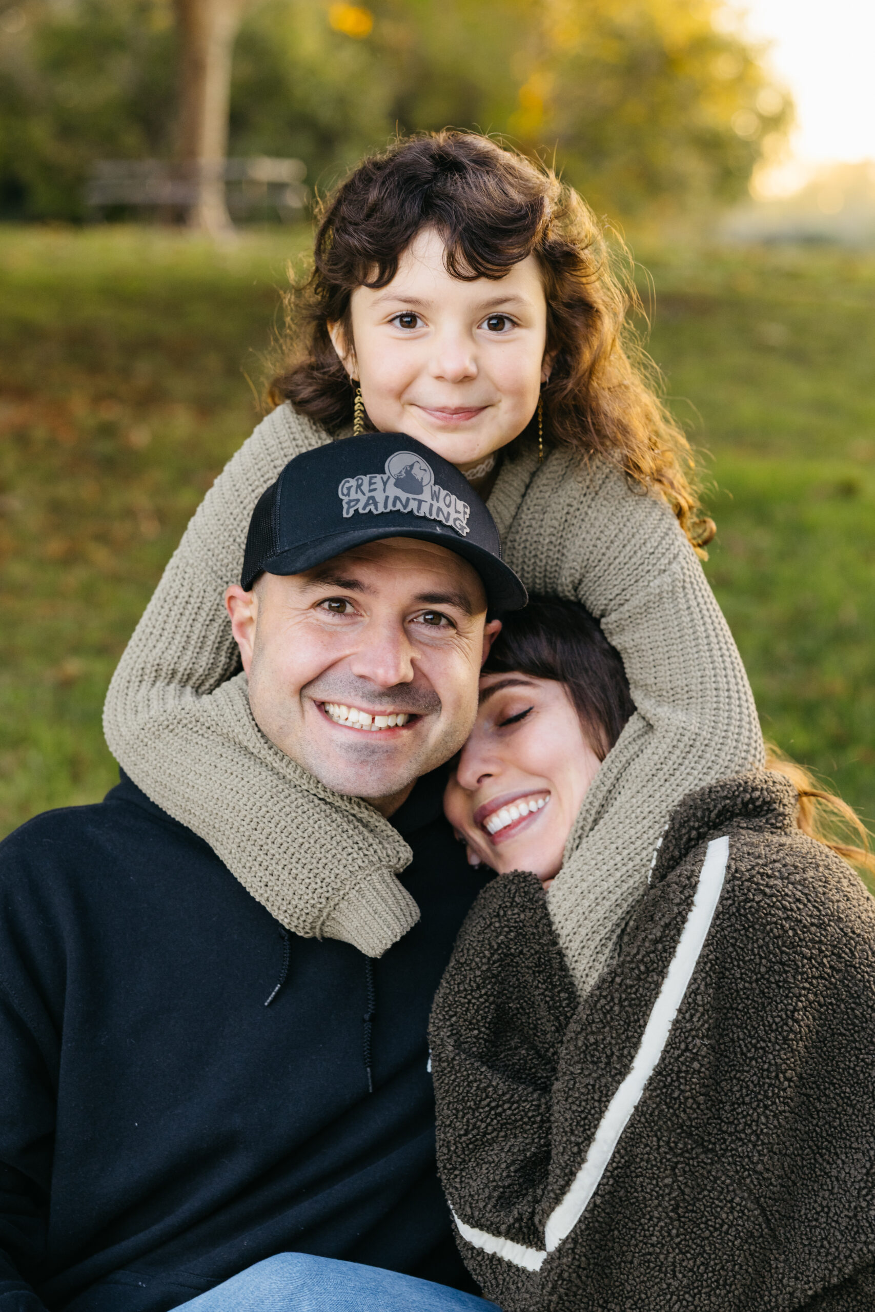 painting contractor and family